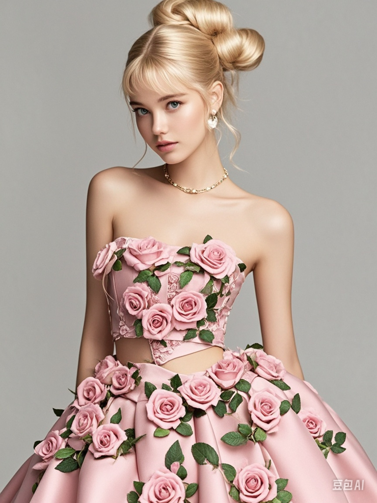 卡卡西莫多瓦
Pink Rose to Skirt with