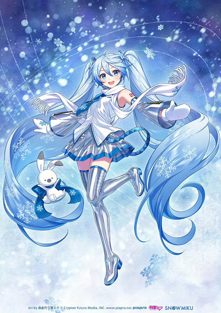 「雪初音 SKYTOWN」10周年纪念视觉图等公开 ​​​