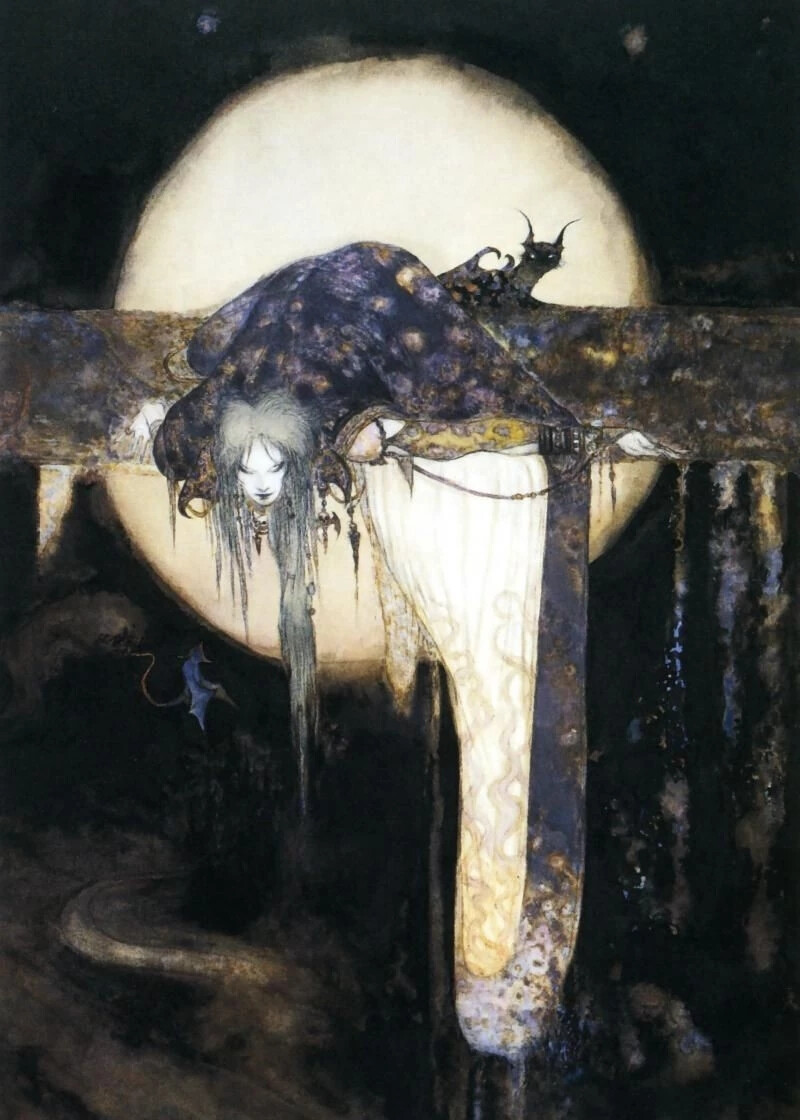 日本插画艺术家 天野喜孝 （Yoshitaka Amano）
