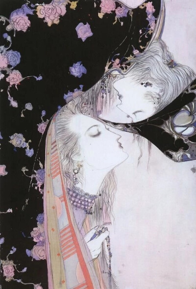 日本插画艺术家 天野喜孝 （Yoshitaka Amano）
