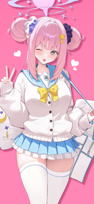 是动漫女生壁纸啊！