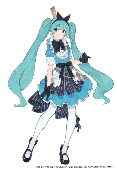 初音未来
初音未来 × 手岛nari ​