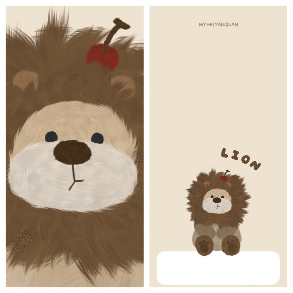 毛绒玩偶壁纸➕套图