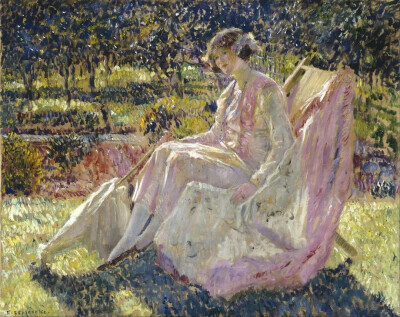 Frederick Carl Frieseke
弗雷德里克·卡尔·弗里斯克
美国(1874-1939)
