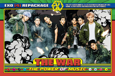 170830 0901 02 03 04
#EXO#正规四辑Repackage《THE WAR: The Power of Music》
在已有的四辑9首歌曲上追加3首歌曲，共收录12首歌曲
主打曲《#Power#》2017.09.05 6PM(KST)
#THE WAR# #The Power of Music# ​​​