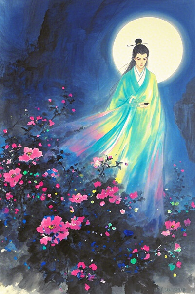 堪图画｜花前月下佳人赋