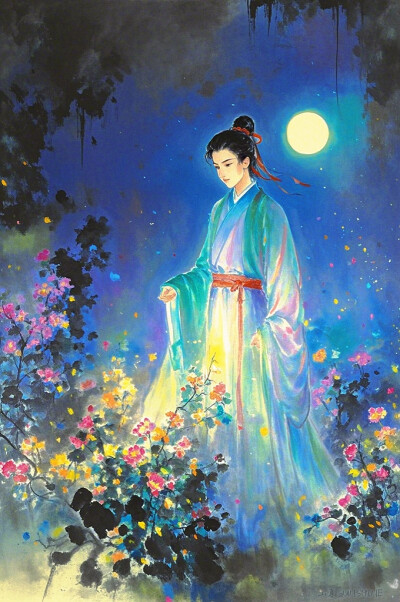 堪图画｜花前月下佳人赋