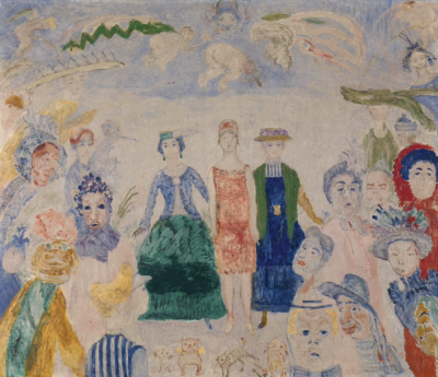 James Ensor, Fashionable Women, 1928