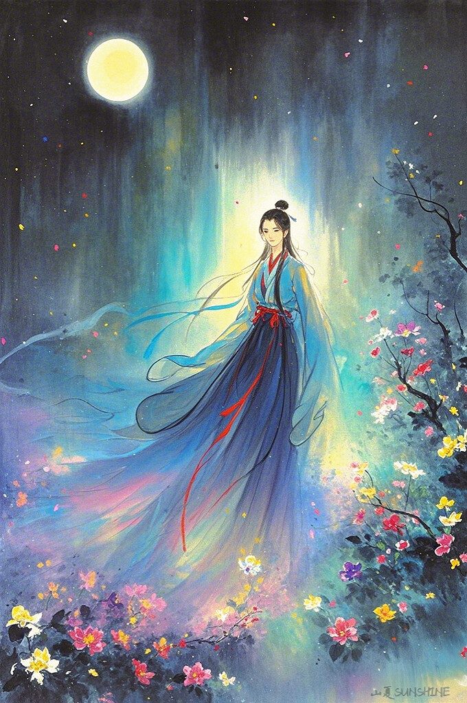 堪图画｜花前月下佳人赋