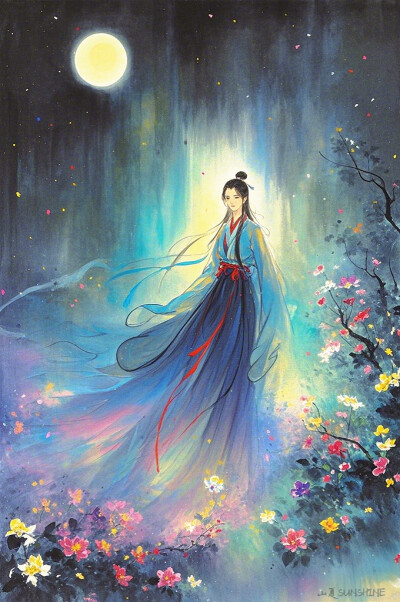 堪图画｜花前月下佳人赋