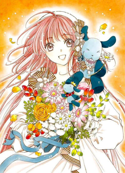 CLAMP|总是被花围绕的花户小鸠
《奇迹少女KOBATO》里的主角花户小鸠。