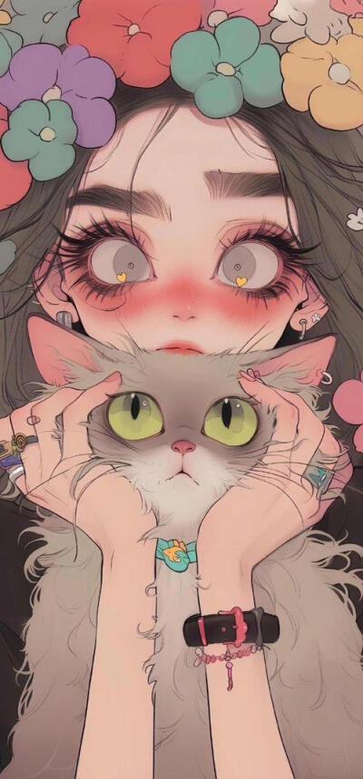 抱猫少女第二弹