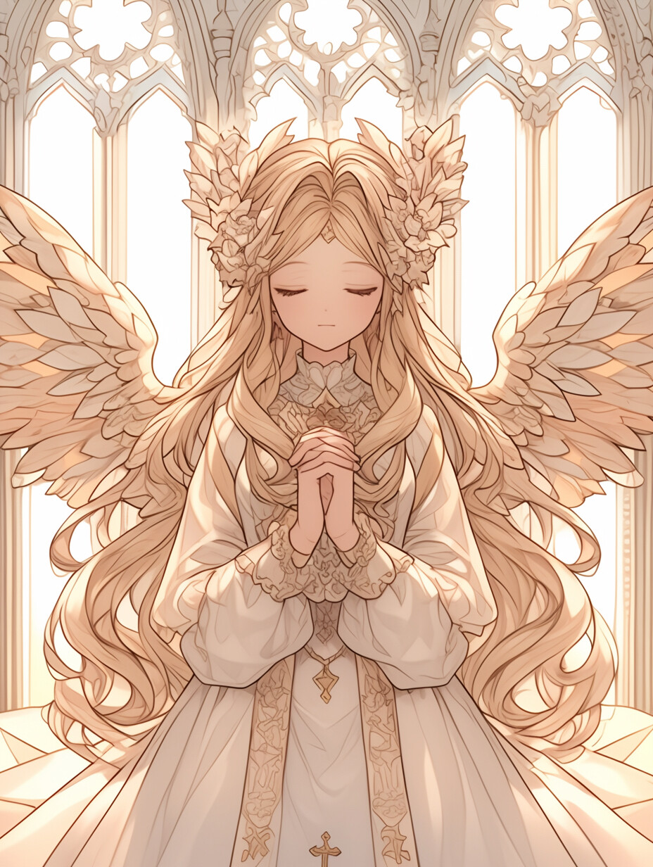 天使少女的祈祷