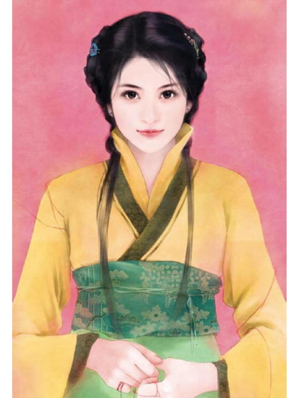 朱唇掩抑悄无声，金簧玉磬宫中生。
——柳宗元《舞曲歌辞 白紵歌》