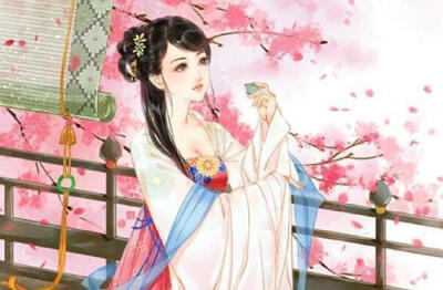 粉面朱唇，一半点胭脂。醉里谤花花莫恨，浑冷淡，有谁知。
——宋·辛弃疾《江神子•江城子》