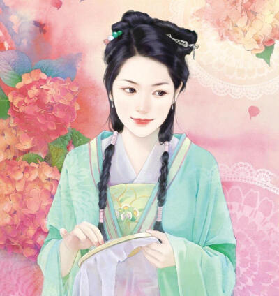 粉面朱唇，一半点胭脂。醉里谤花花莫恨，浑冷淡，有谁知。
——宋·辛弃疾《江神子•江城子》