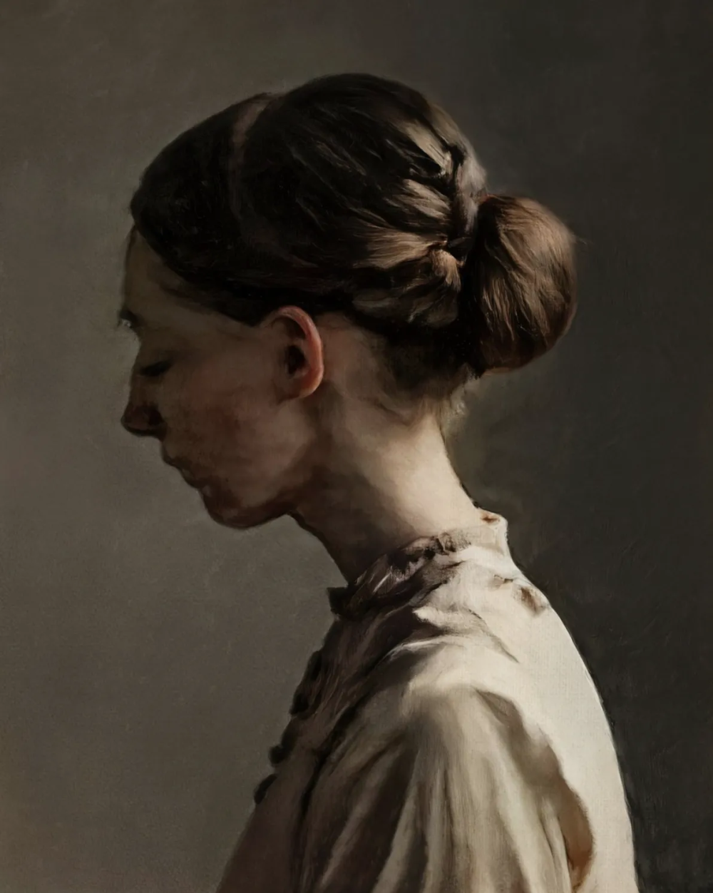 凯文·富特是一位居住在威斯康星州麦迪逊的美国当代画家。他的作品侧重于富有表现力的具象绘画，探索日常生活中安静、亲密的时刻。他的作品通常以孤独的人物和简约的场景为特色，捕捉到一种神秘深沉的感觉。富特使用油和丙烯酸颜料创作出富有纹理和层次的作品，通过柔和的色调和柔和的光线展现情感深度。