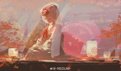 画师：-REDUM-
#插画分享#