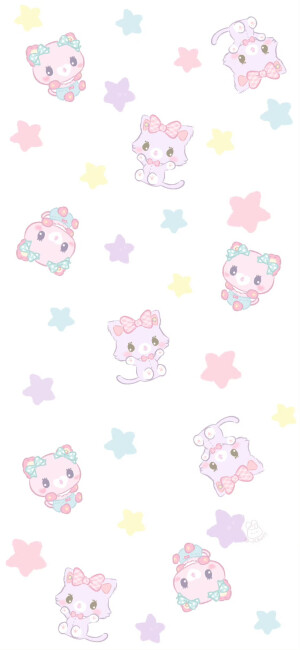 可爱插画壁纸
画师：一只Bunny-