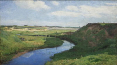 Kitty Lange Kielland：风景，1897年，特隆赫姆美术馆