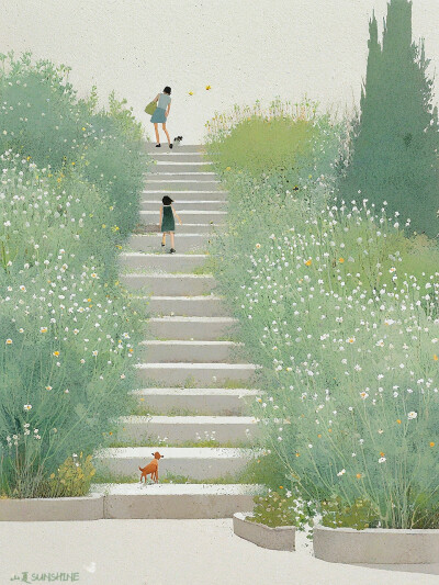 绘本故事｜向花路