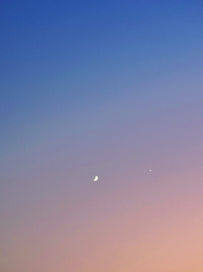 夜晚，公园，月亮，星星，天空