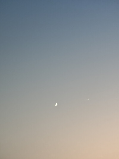 夜晚，公园，月亮，星星，天空