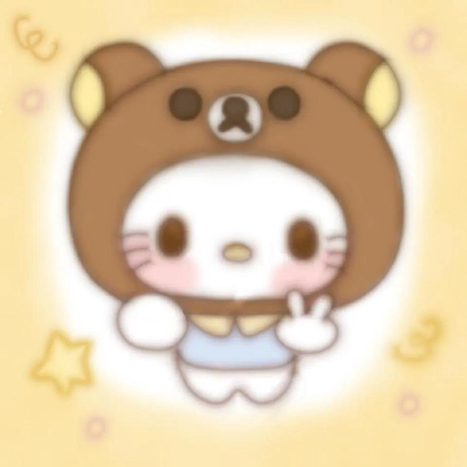 三丽鸥模糊头像
图源网络