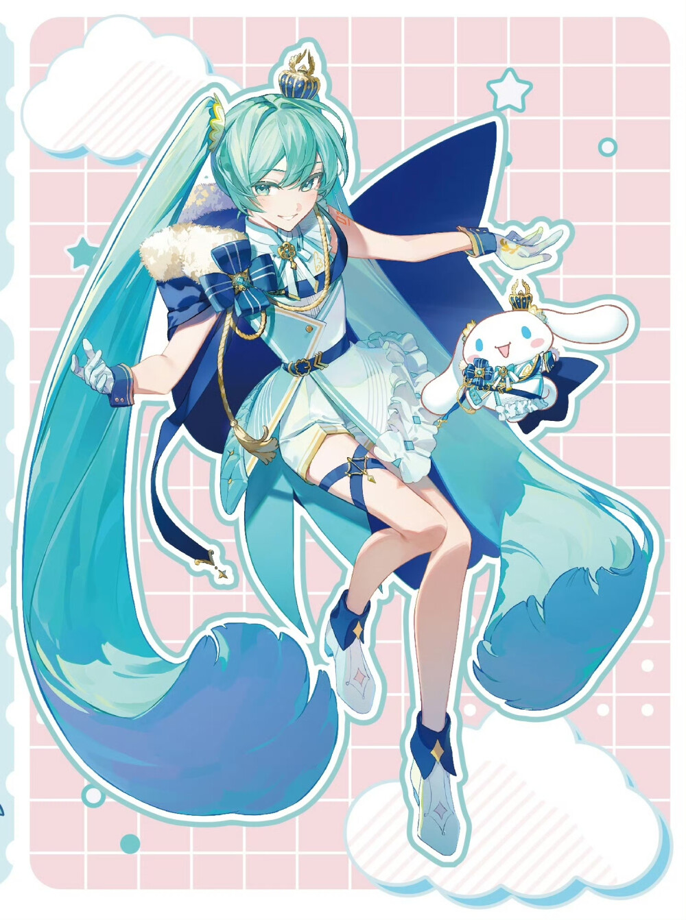 初音未来 × 三丽鸥 玉桂狗