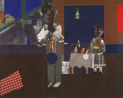 罗马勒·比尔敦（Romare Bearden），是一位非裔美国艺术家、作家和词曲作者。他的作品类型包括卡通、油画和拼贴画。作为非裔美国艺术的先驱者，他无缝地将南方都市和乡村中非裔美国人生活的图像与流行文化，宗教以及…