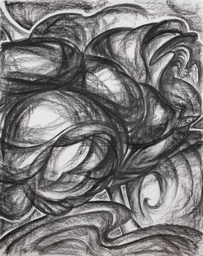 Formulating 10, 2022
Charcoal on paper
190 × 150 cm
