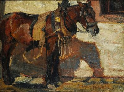 费尔南多·费德 (Fernando Fader，1882-1935年)，是一位阿根廷画家。1900年，他搬到慕尼黑，在当地一所职业学校就读。这次培训让他得以进入著名的慕尼黑美术学院，在那里他得到了欧洲巴比松自然主义学派著名人物海因…