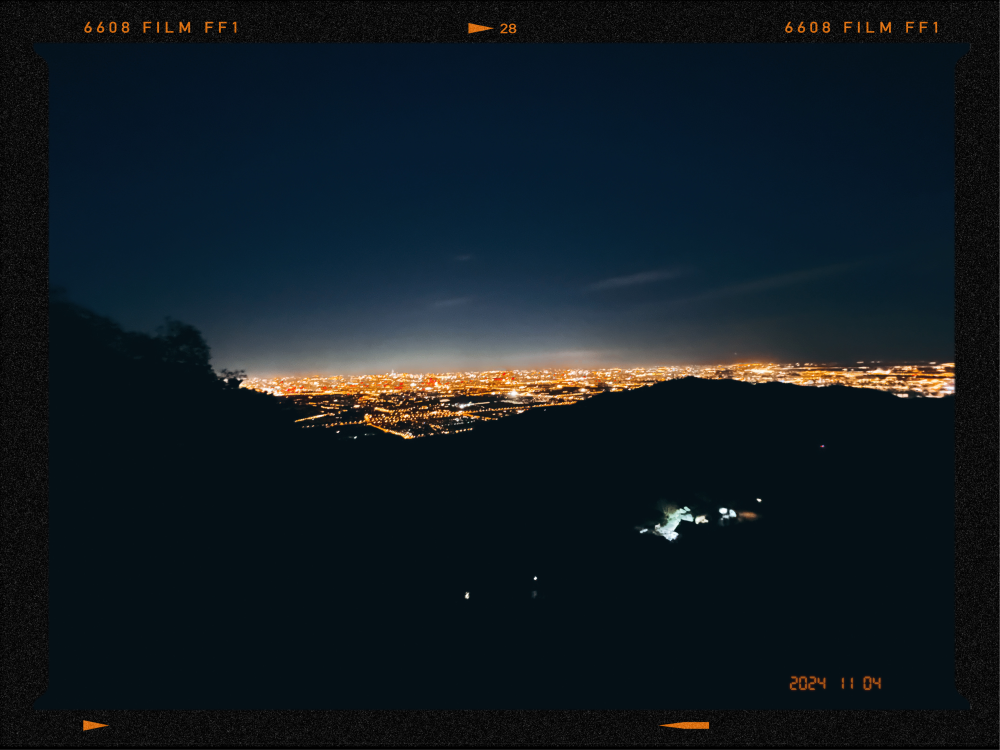 香山夜景