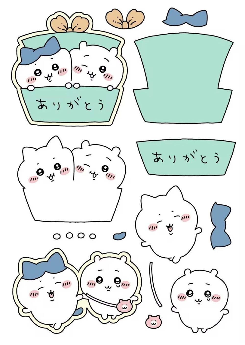 不织布素材｜chiikawa |图源网络| 侵权删
找图不易｜喜欢请收藏点赞