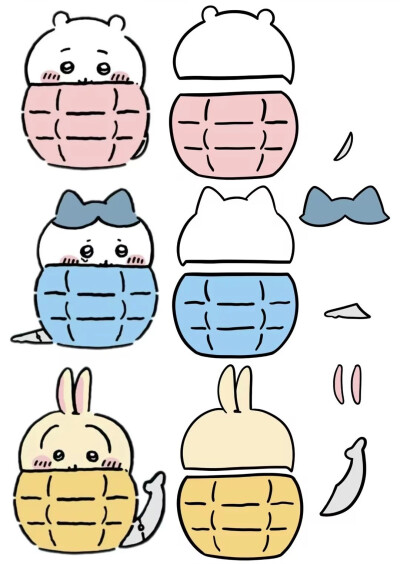 不织布素材｜chiikawa |图源网络| 侵权删
找图不易｜喜欢请收藏点赞