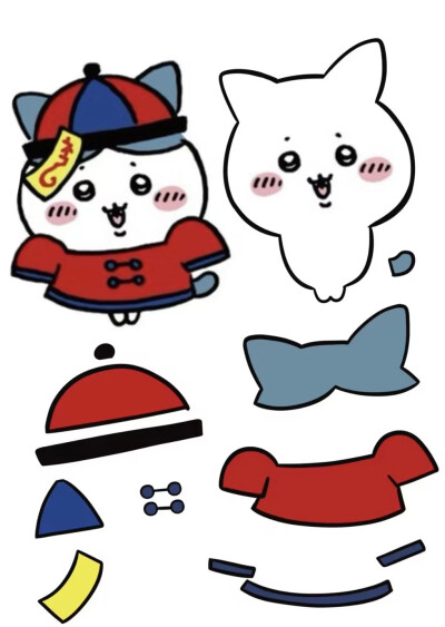 不织布素材｜chiikawa |图源网络| 侵权删
找图不易｜喜欢请收藏点赞