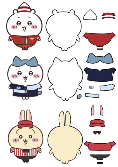 不织布素材｜chiikawa |图源网络| 侵权删
找图不易｜喜欢请收藏点赞