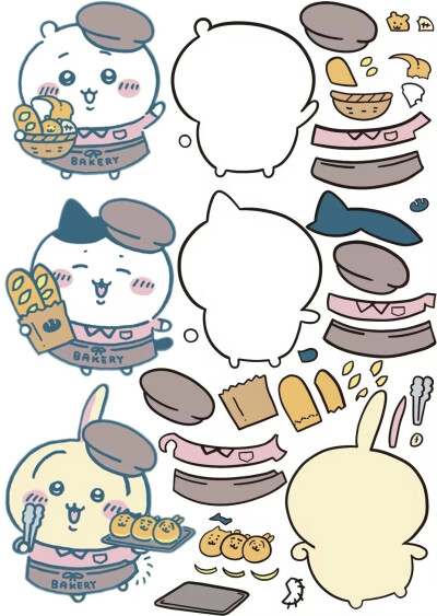 不织布素材｜chiikawa |图源网络| 侵权删
找图不易｜喜欢请收藏点赞