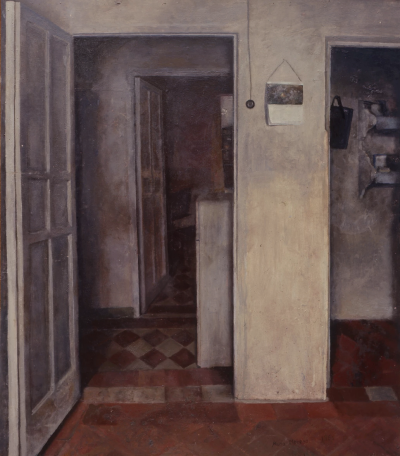 《Kitchen of Palos de Moguer,》1965
木板油画, 120 x 95 厘米
