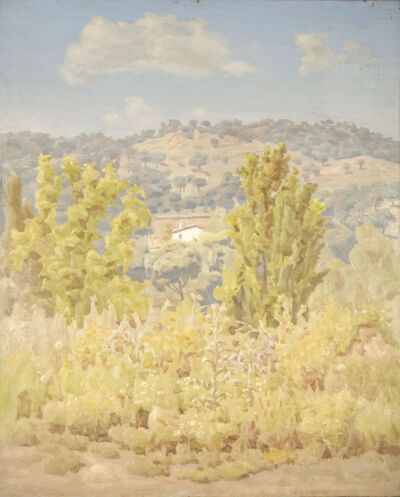 Paisaje de la Casa de Campo
año 1960  Óleo/ Lienzo
100 x 81 cm
