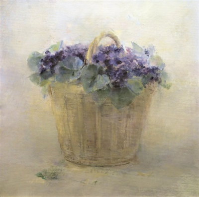 <Violetas de Francisco>
布面油画，40.5 x 40.5 cm，1989
