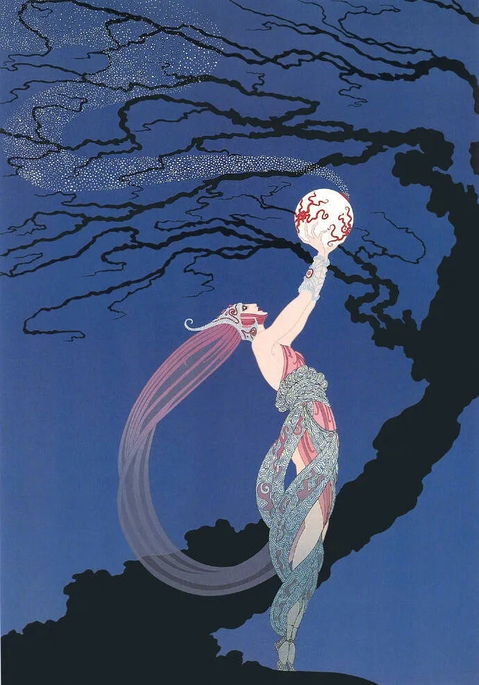 Erte（Romain de Tirtoff, 1892—1990)