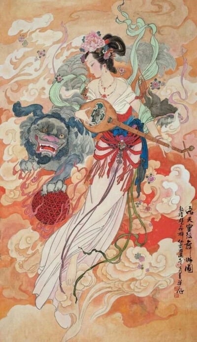 华三川（1930－2004）是现当代杰出的工笔人物画家。出生于浙江镇海。在他的60年艺术生涯中，勇攀高峰，勤奋耕耘，在继承传统的基础上，进行变革和创新，形成了自己独特的艺术风格，在中国工笔人物画领域里独树一帜，…