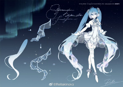 初音未来
画师见水印