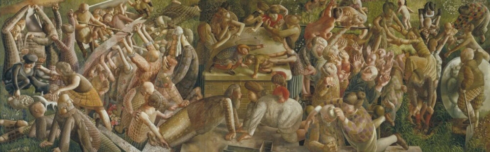 斯坦利·斯宾塞（Stanley Spencer），英国早期现代主义画家，1891年出生于伯克郡的库克姆。父亲威廉·斯宾塞是一名音乐老师和教堂风琴师，弟弟吉尔伯特·斯宾塞（1892年-1979年），是个才华横溢的风景画家。