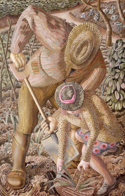 斯坦利·斯宾塞（Stanley Spencer），英国早期现代主义画家，1891年出生于伯克郡的库克姆。父亲威廉·斯宾塞是一名音乐老师和教堂风琴师，弟弟吉尔伯特·斯宾塞（1892年-1979年），是个才华横溢的风景画家。