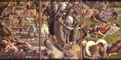 斯坦利·斯宾塞（Stanley Spencer），英国早期现代主义画家，1891年出生于伯克郡的库克姆。父亲威廉·斯宾塞是一名音乐老师和教堂风琴师，弟弟吉尔伯特·斯宾塞（1892年-1979年），是个才华横溢的风景画家。