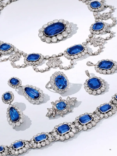 法国王室蓝宝石套装