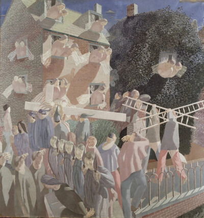 斯坦利·斯宾塞（Stanley Spencer），英国早期现代主义画家，1891年出生于伯克郡的库克姆。父亲威廉·斯宾塞是一名音乐老师和教堂风琴师，弟弟吉尔伯特·斯宾塞（1892年-1979年），是个才华横溢的风景画家。