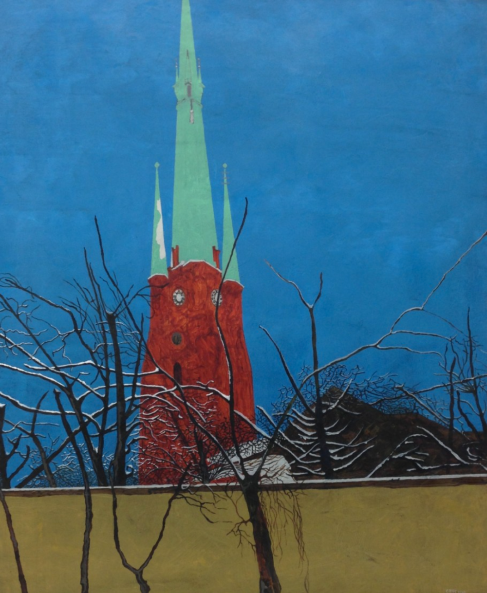 Johanneskyrkan, Stockholm
Acrylic on Canvas
2013  65 x 54 cm
